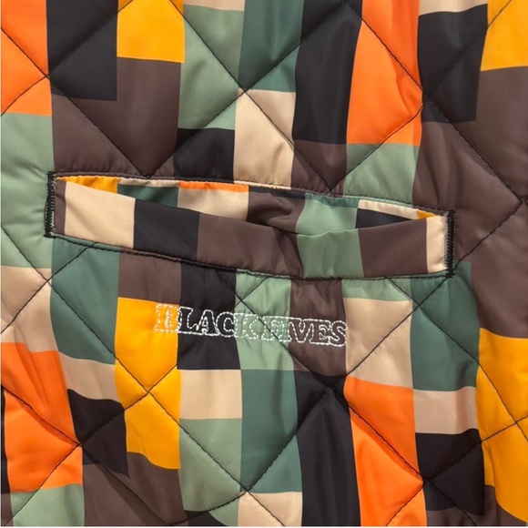 Reversible Puma x Black Fives Orange and Green Bomber Jacket Size Small - Picture 4 of 8